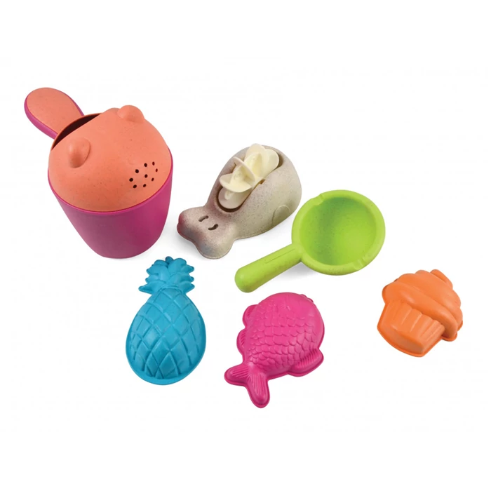 Öko homokozó szett locsolóval - 6 részes