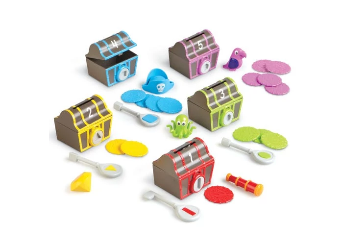 Kalózos kincsesládák - záras