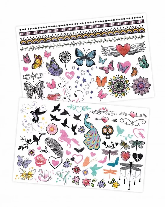 Lemosható tetoválás - csillogó