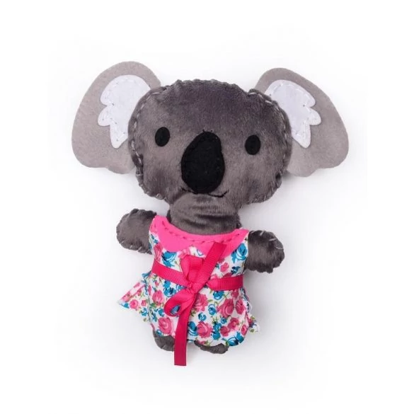 Avenir - Varrható plüss kocka dobozban - Koala