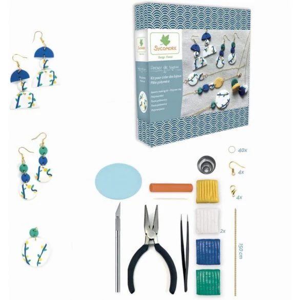 Sycomore - Atelier de Bijoux - Agyag ékszerkészítő szett