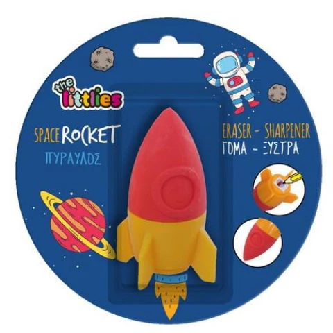 Luna - 2:1 űrhajó radír és hegyező 