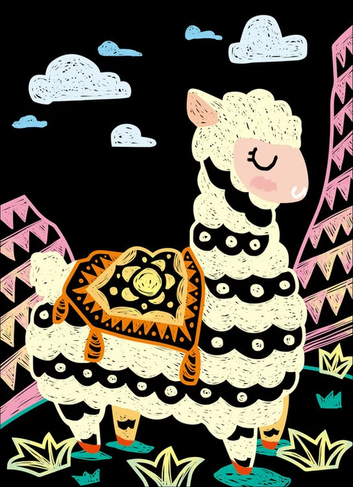 Avenir - Képkarctechnika - Varázslatos állatok