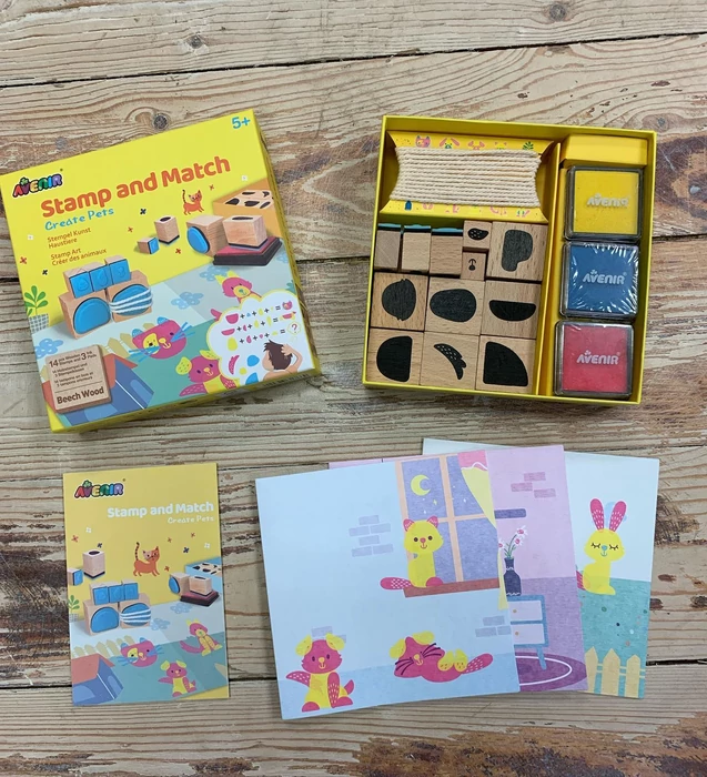 Avenir - Nyomda készlet képekkel - Háziállatok