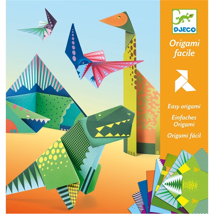 Djeco - Origami - Dinoszauruszok