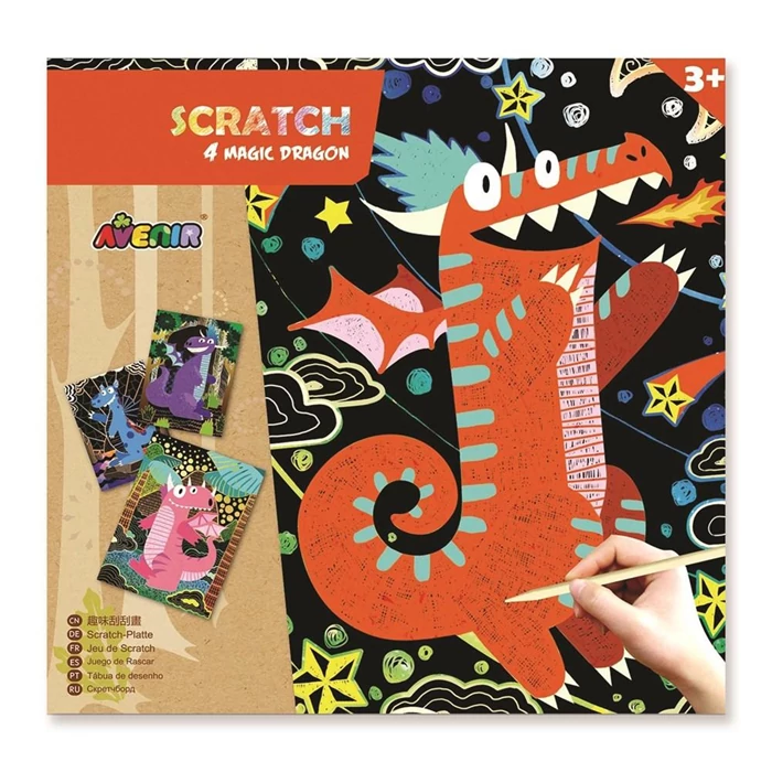 Avenir Kids - Képkarctechnika - Sárkányok 