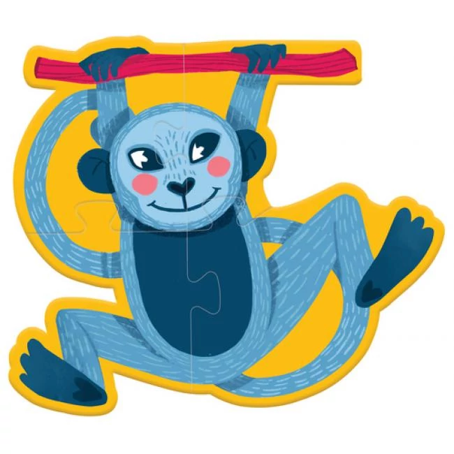 Avenue Mandarine  - XL-es puzzle - Dzsungel állatok 