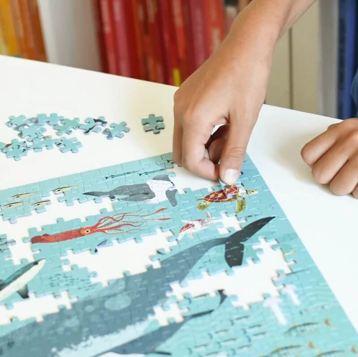 Poppik - 500db-os oktató puzzle - Óceán 