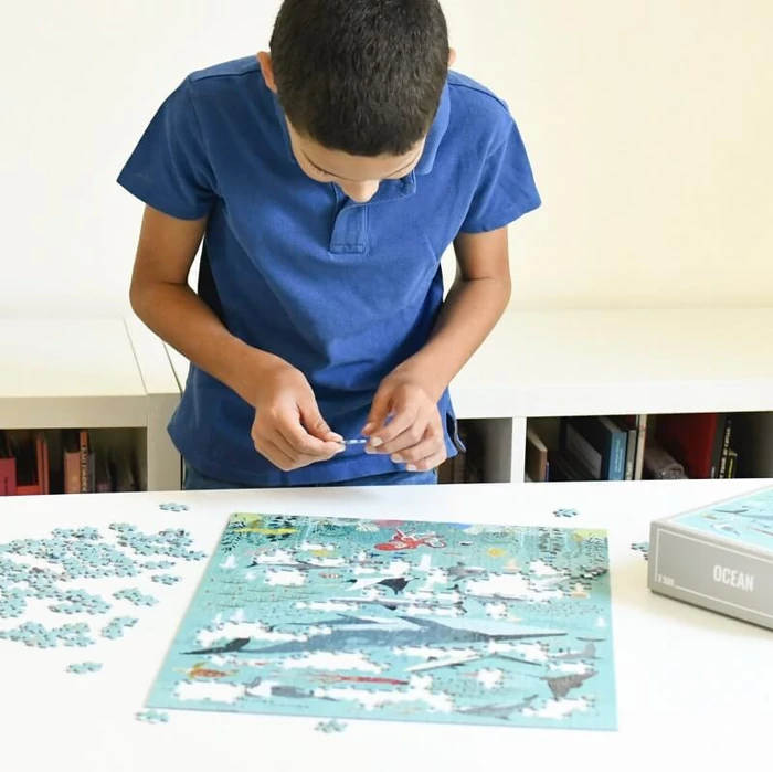 Poppik - 500db-os oktató puzzle - Óceán 