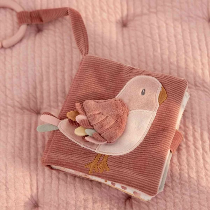 Little Dutch - Textil babakönyv - Virágok és pillangók kicsi 