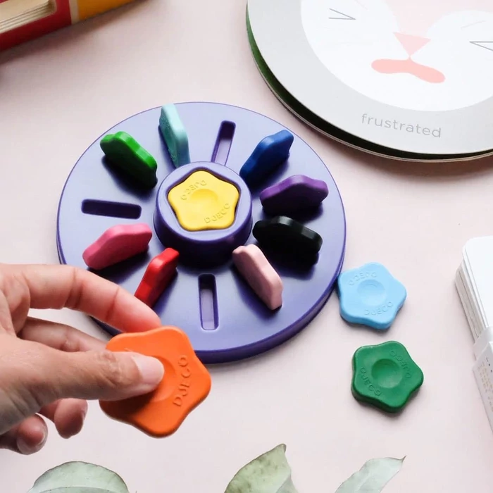 Djeco - Marokkréta - 12 színű virág