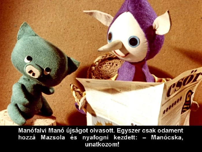 Diafilm - Mazsola fürdik