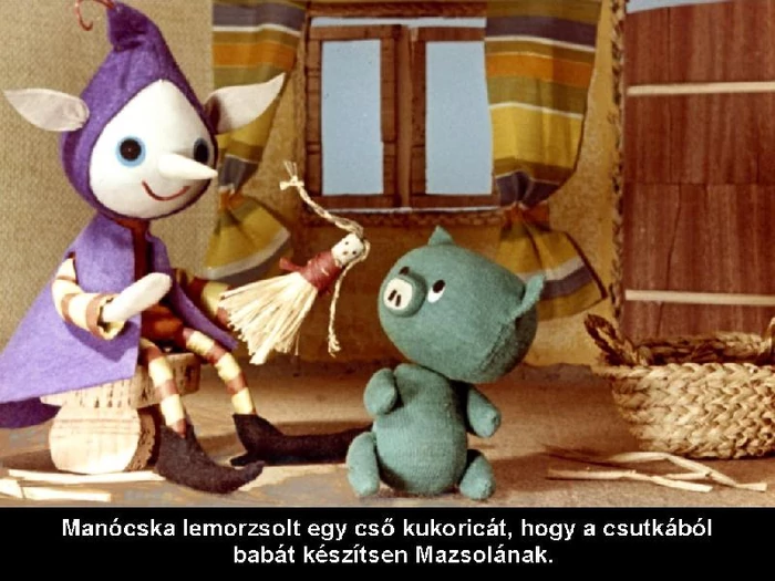 Diafilm - Mazsola fürdik