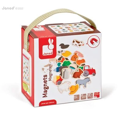 Janod - Farm mágnesek - 24 db-os