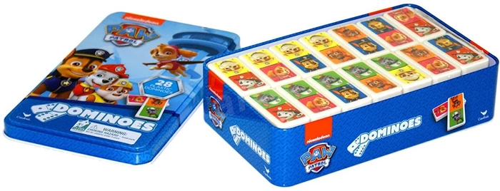 Mancs őrjárat - Dominó fém dobozban