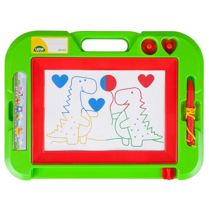 Lena - Színes mágneses közepes rajztábla