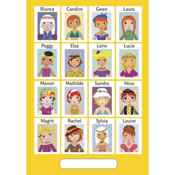 Djeco - Mini logika - Mi a nevem? - lányok