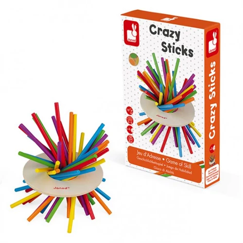 Janod - Crazy sticks - készségfejlesztő játék