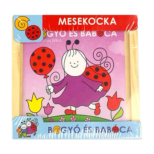 Bogyó és Babóca - fa mesekocka - 9 db-os - Babóca és barátai