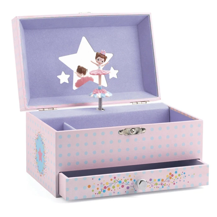 Djeco - Zenélő ékszerdoboz - Balerina dallama