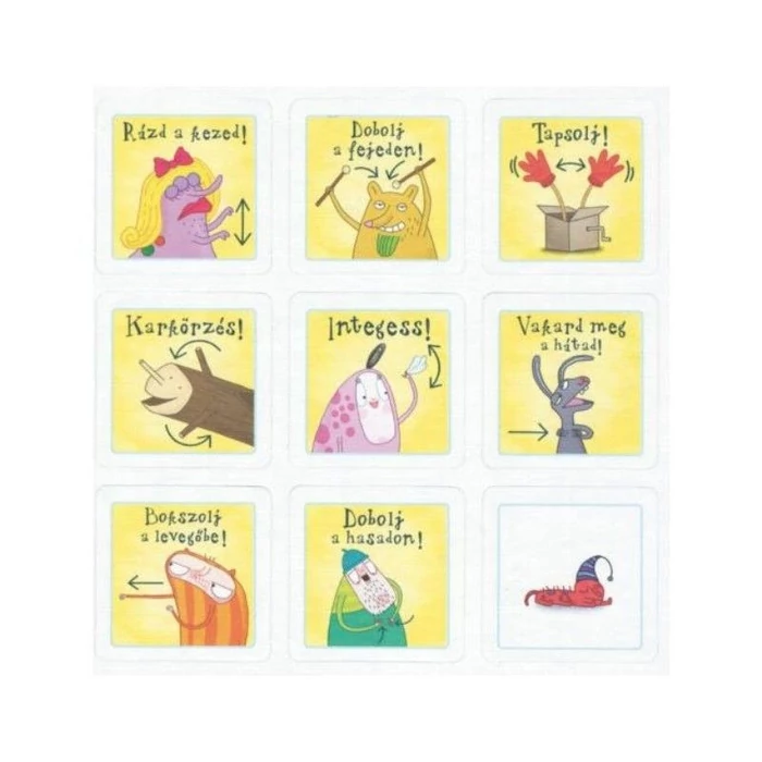 A kuflik és az esőtánc – mozgásos társasjáték