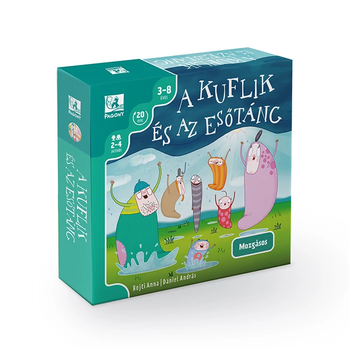 A kuflik és az esőtánc – mozgásos társasjáték