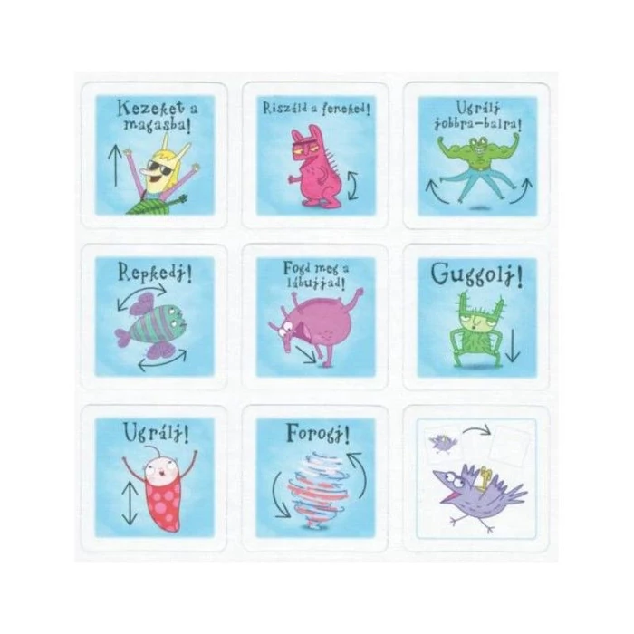 A kuflik és az esőtánc – mozgásos társasjáték