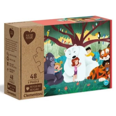 Fantáziavilág 3x48 db-os puzzle