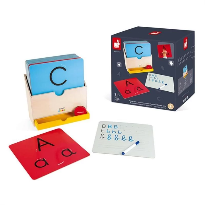 Janod - Írni tanulok készségfejlesztő játék