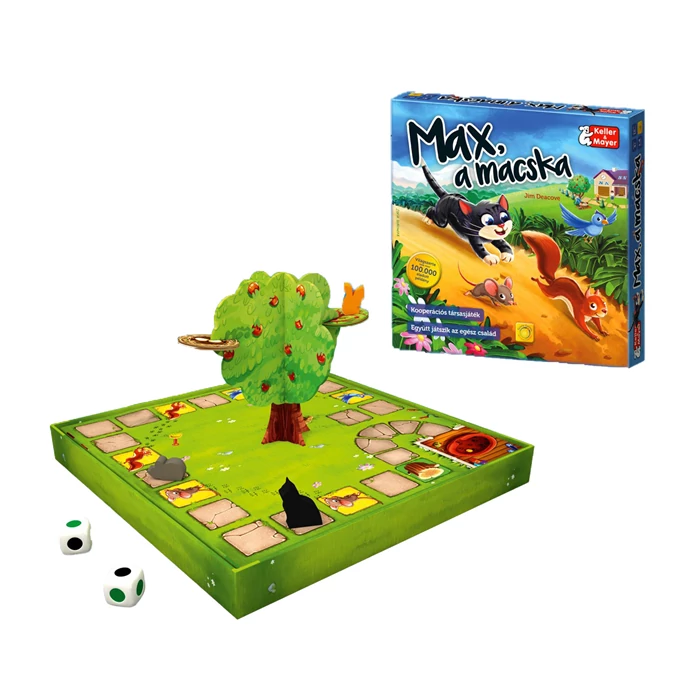 Max, a macska társasjáték