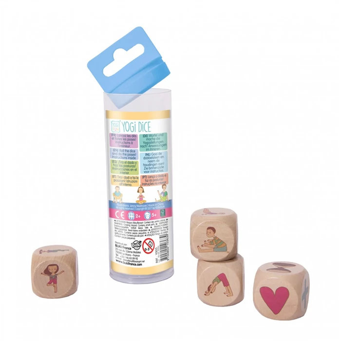Jóga kocka társasjáték