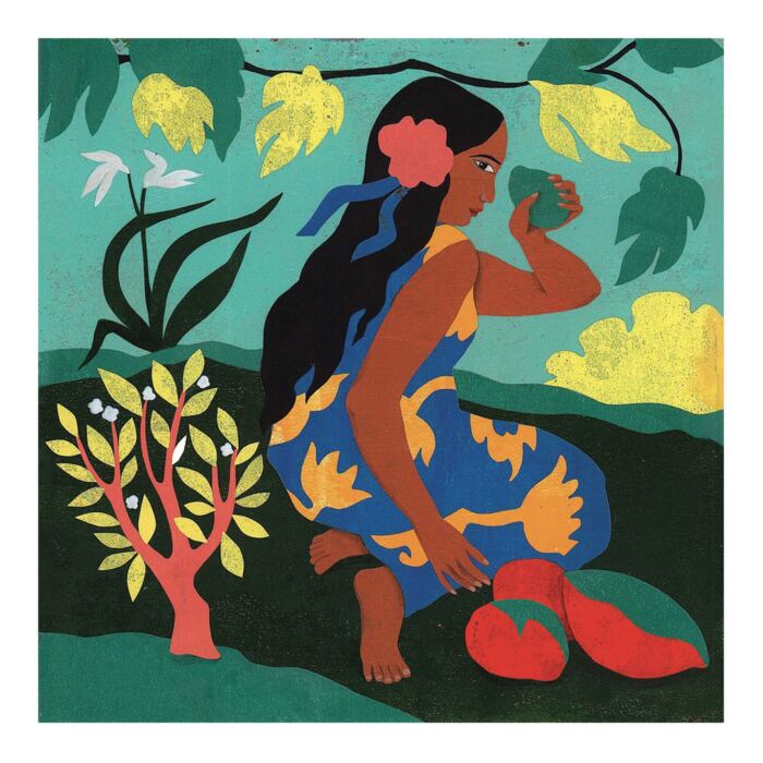 Djeco - Művészeti műhely - Polinézia - Inspired by Paul Gauguin - Kifestő készlet 